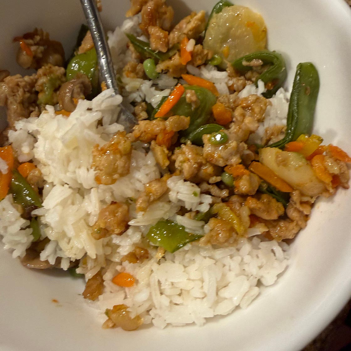 Chicken Sausage & Rice