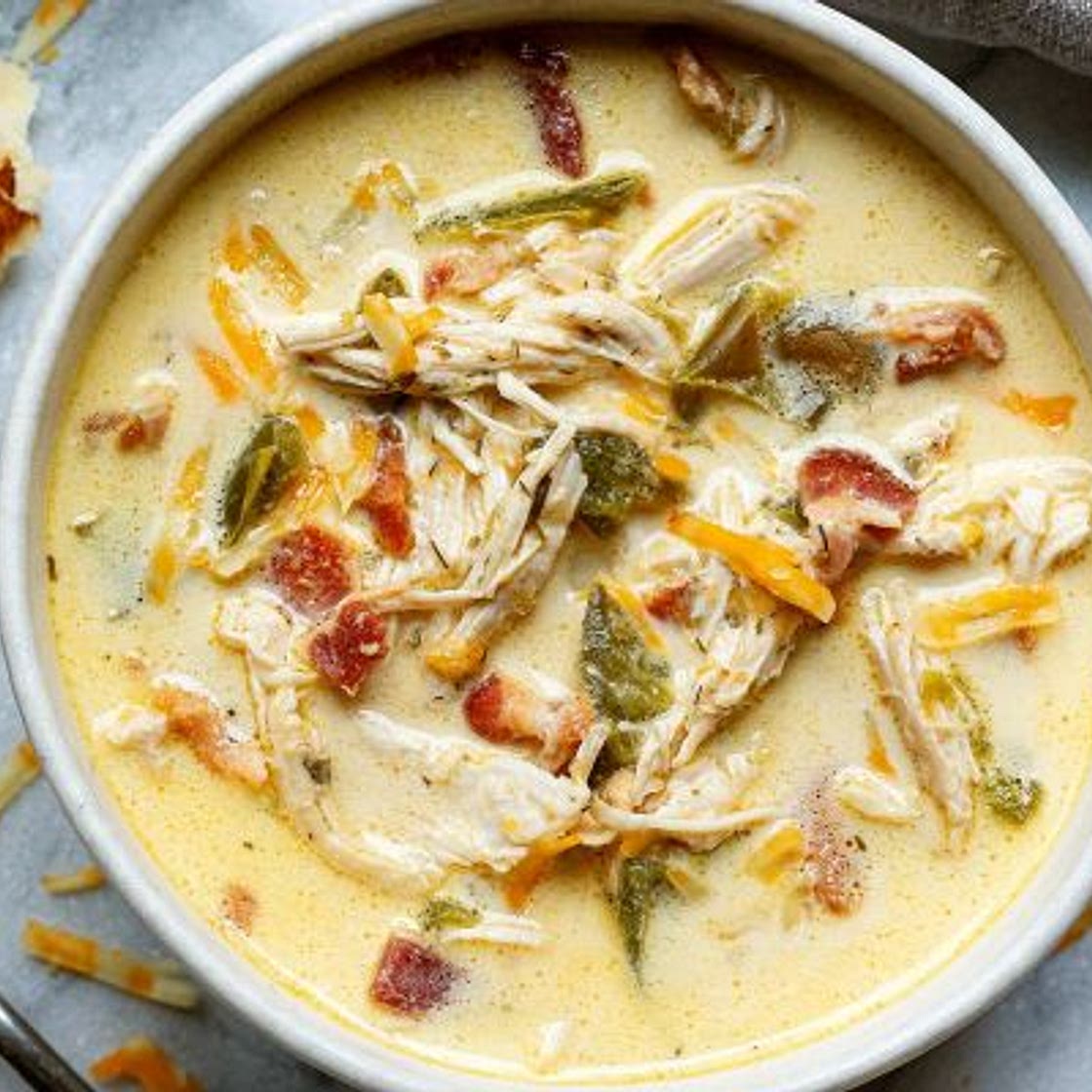 Instant Pot Creamy Chicken Soup