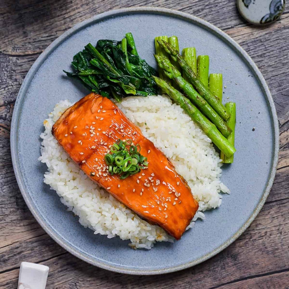 Pan Fried Japanese Teriyaki Salmon
