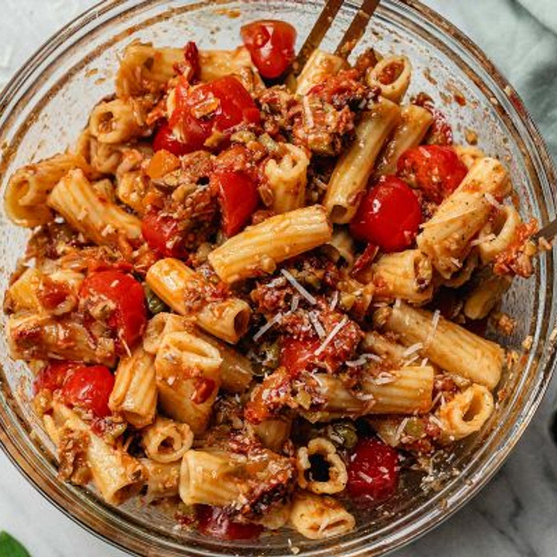 Creamy Sun-Dried Tomato Pasta