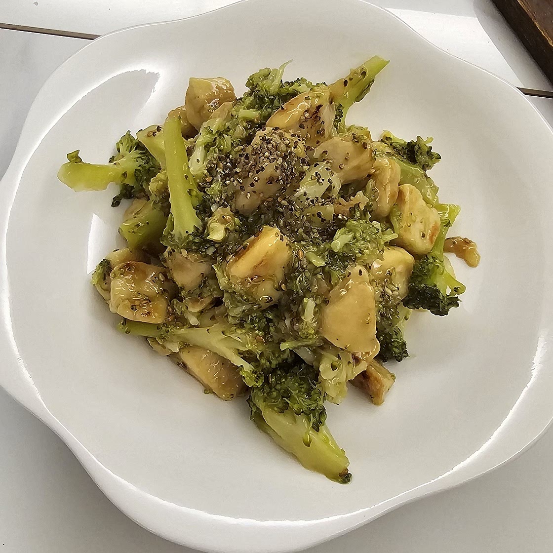 Honey Sesame Chicken and Broccoli