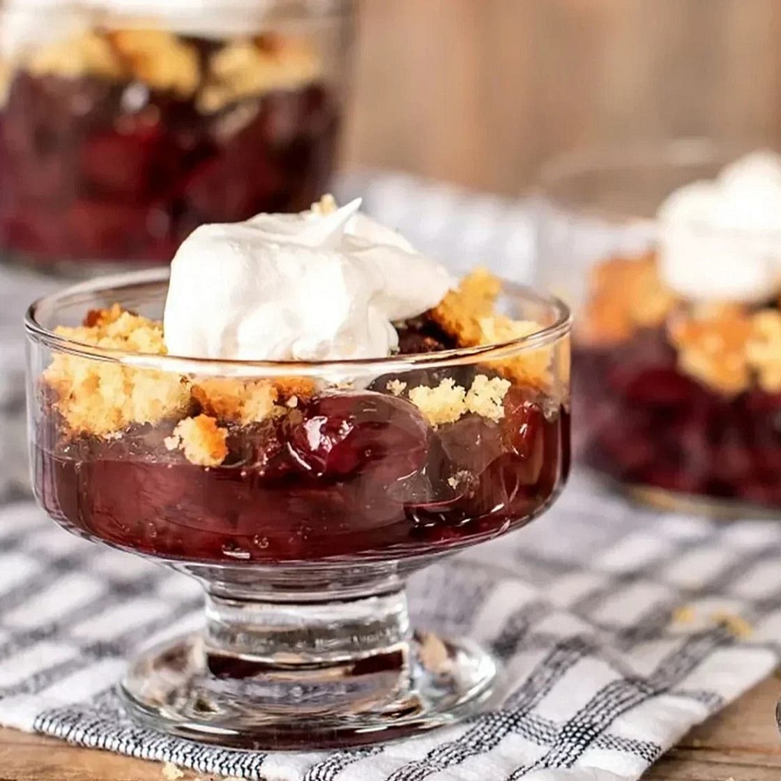 Sweet Cherry Cobbler