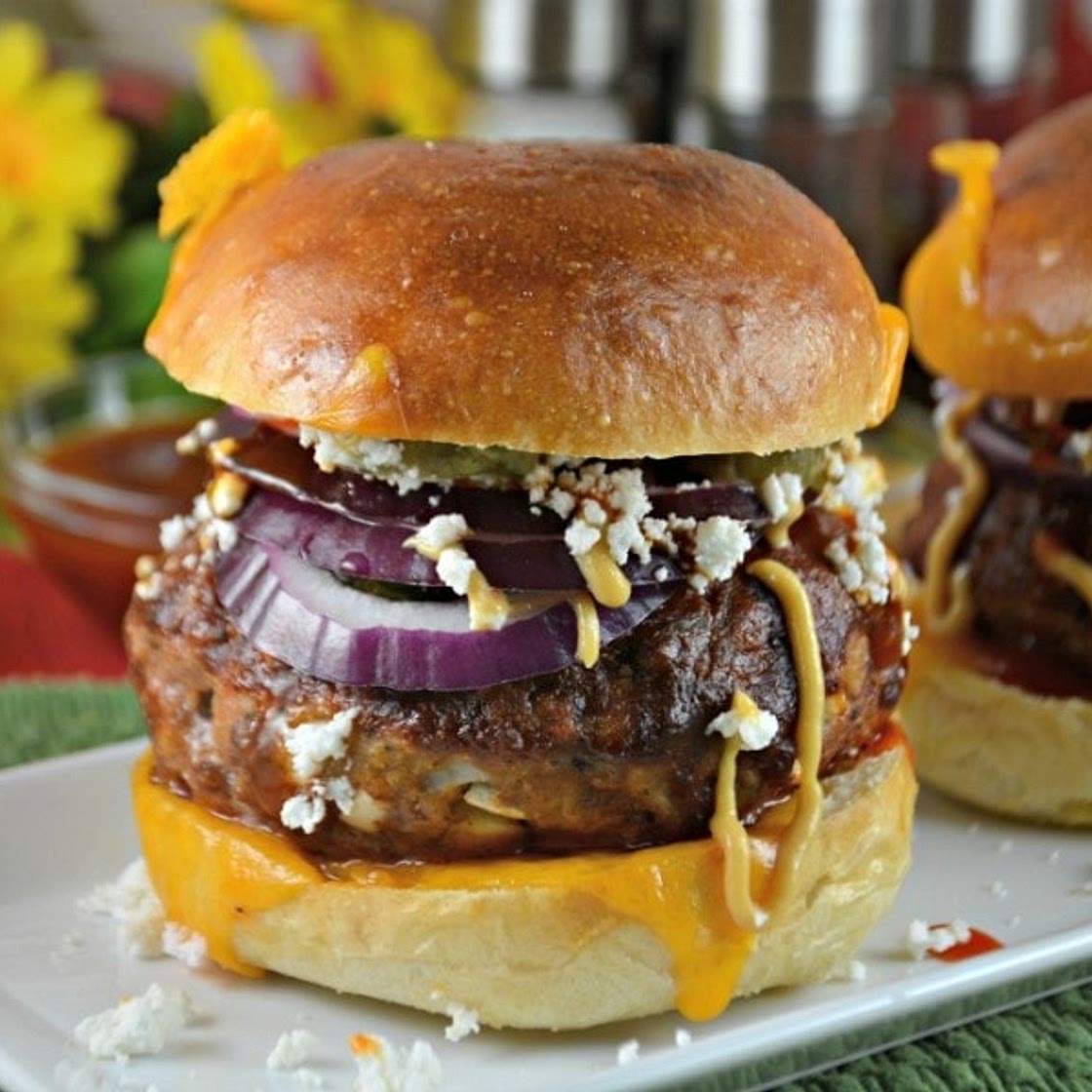 Baked Meatloaf Burgers