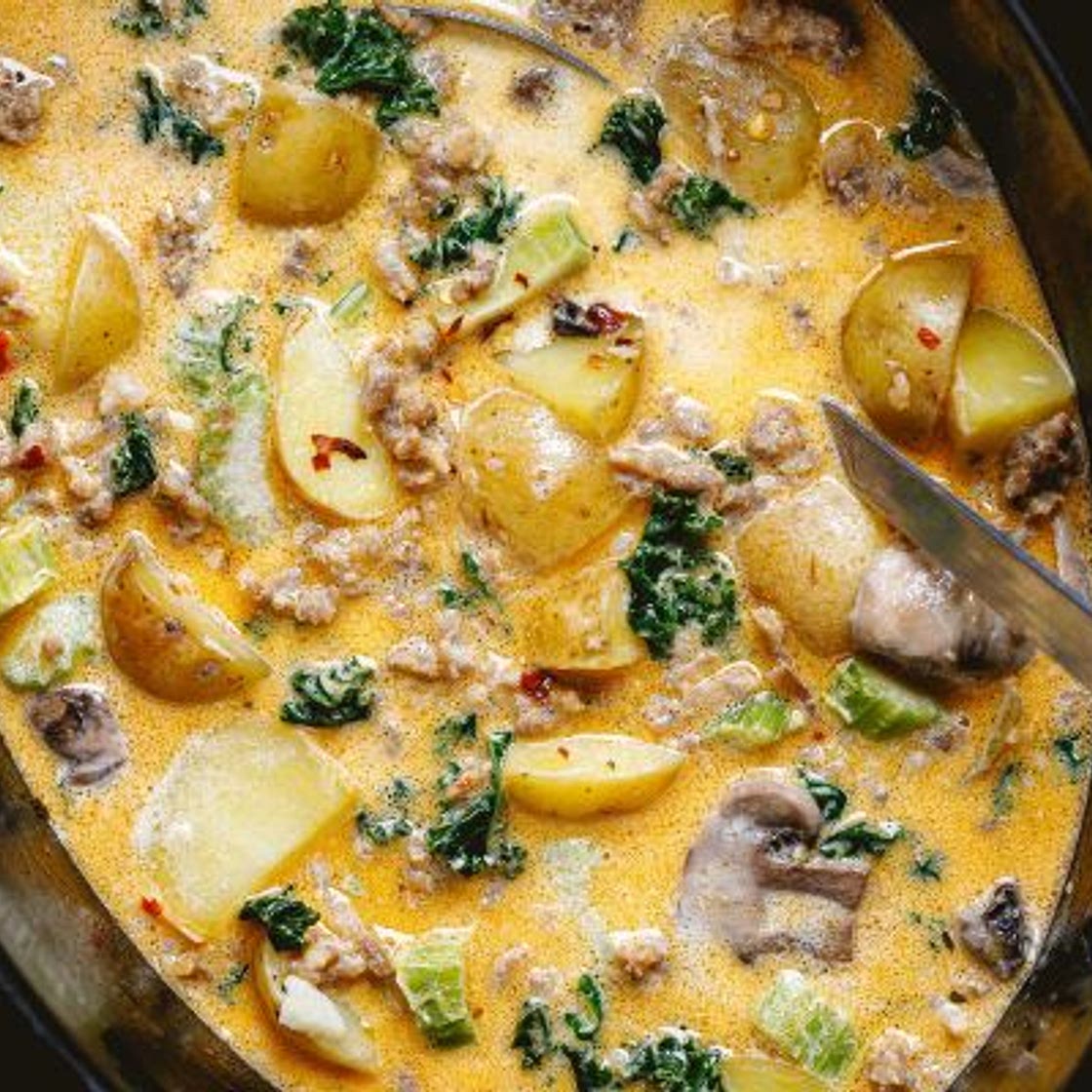 Instant Pot Keto Tuscan Soup