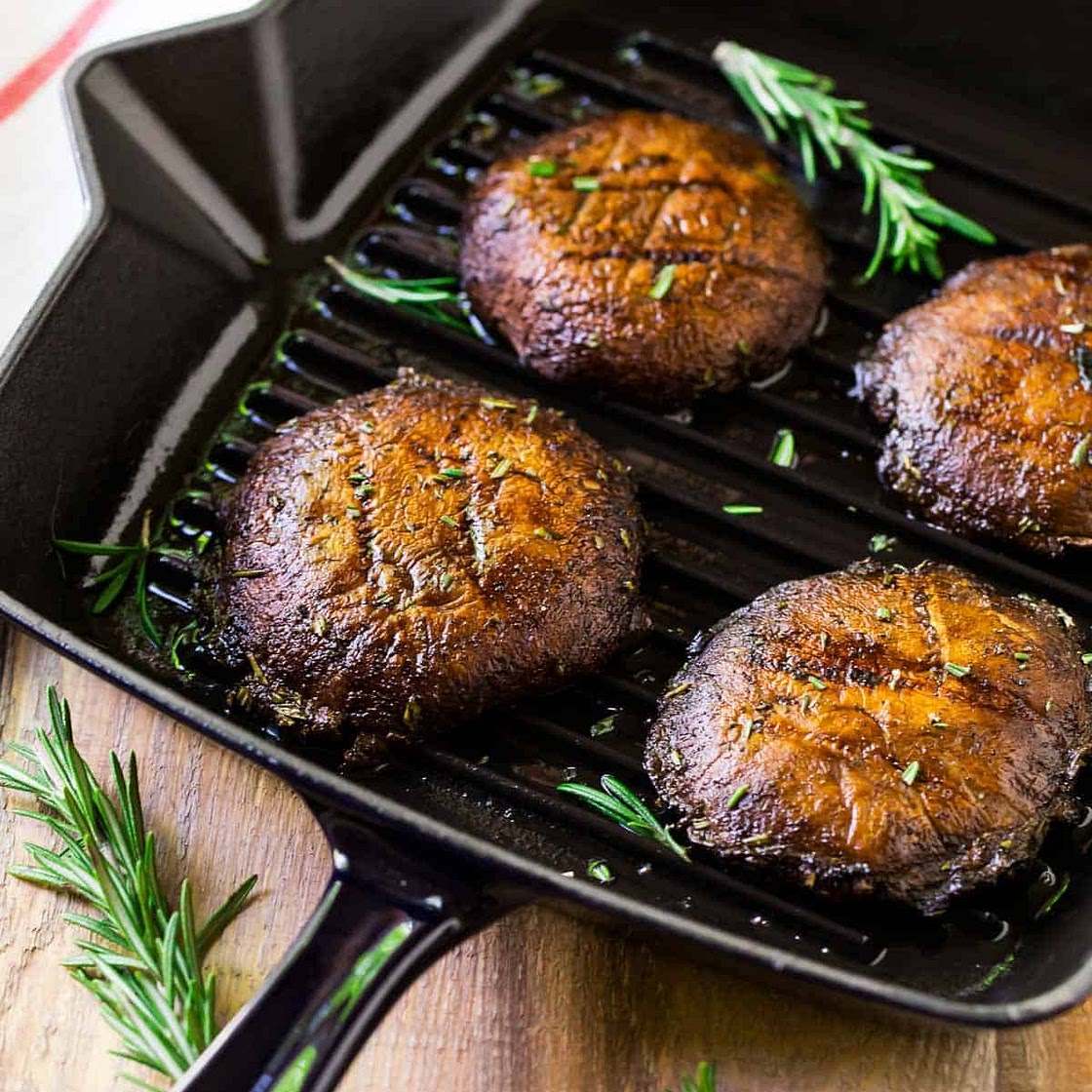 Grilled Portobello Mushrooms