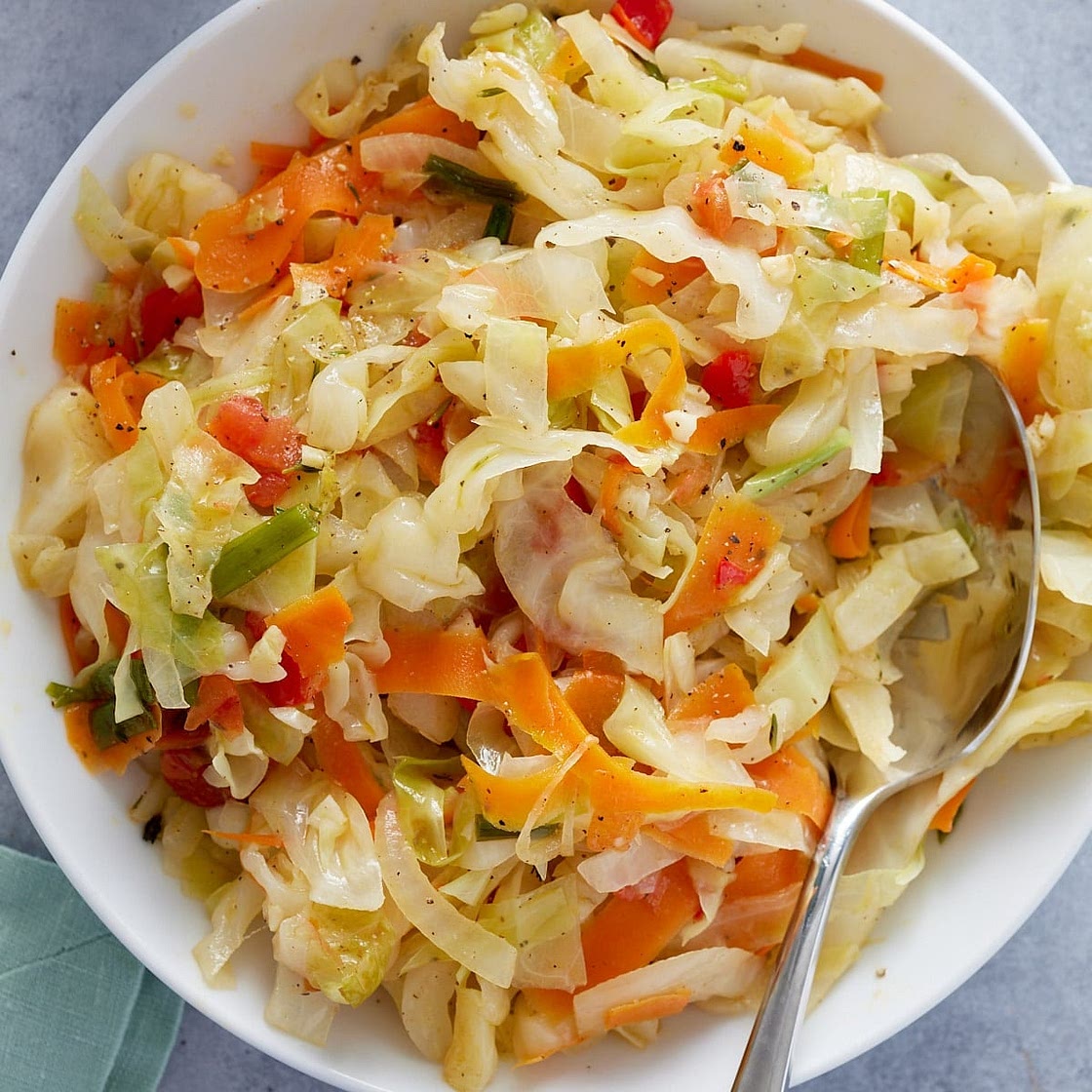 Jamaican Steamed Cabbage