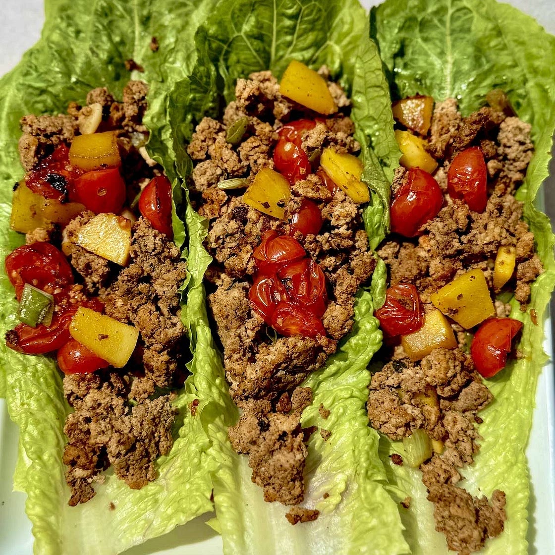 Turkey Taco Lettuce Wraps - Homemade Seasoning 