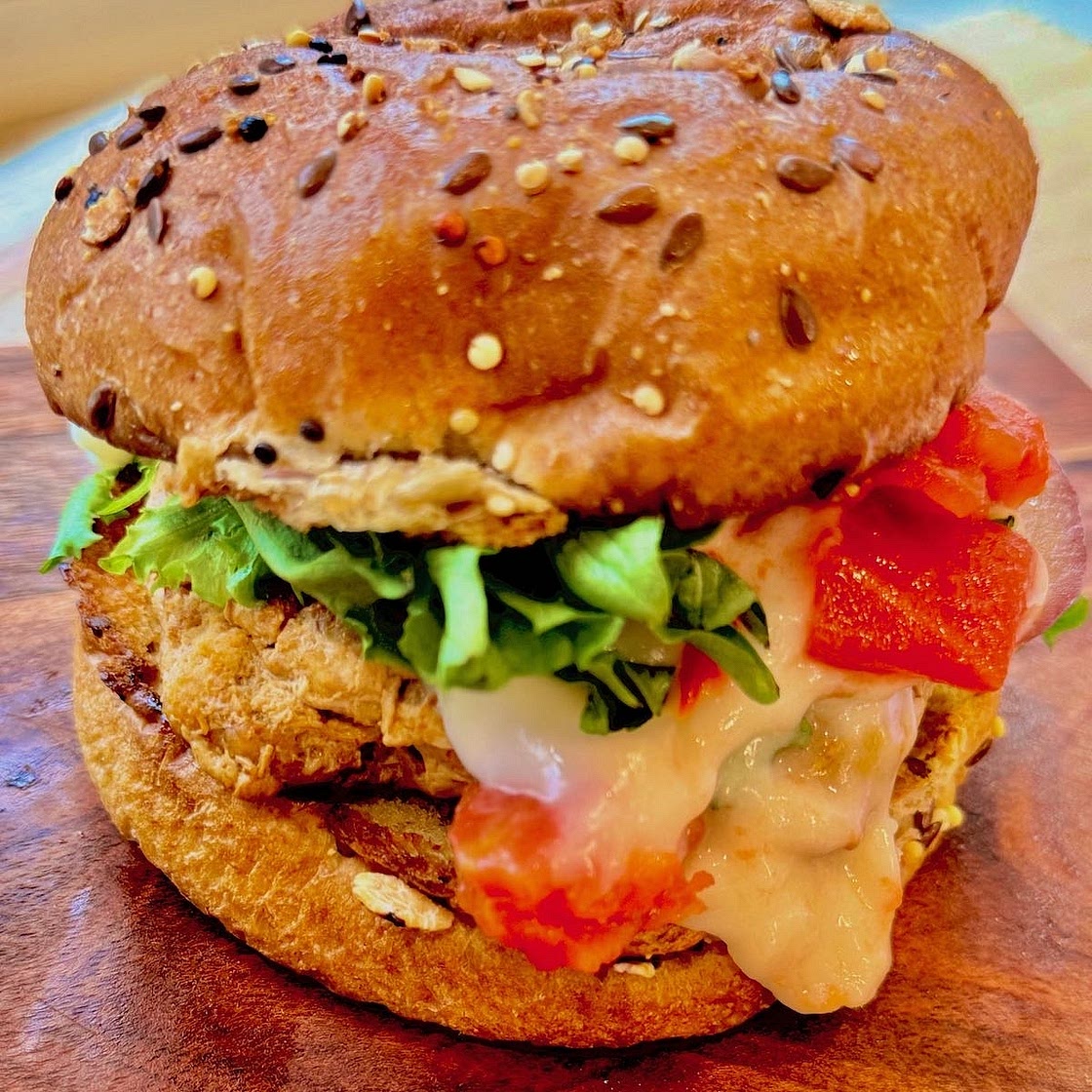 Healthy Turkey Taco Burger