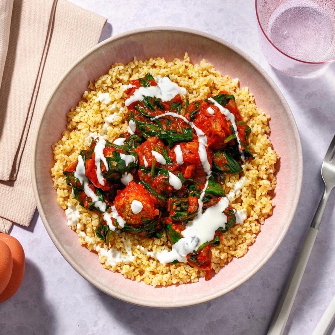 Falafels in Harissa Sauce