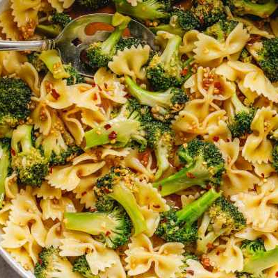 Creamy Broccoli and Cauliflower Stir-Fry with Sun-dried Tomatoes