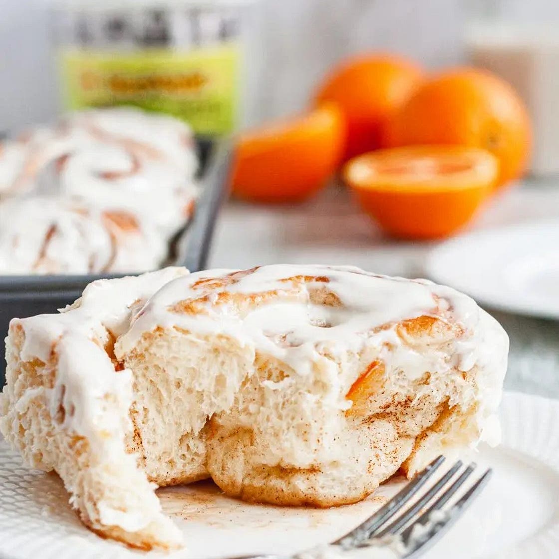 Orange Honey Rolls (Dairy-Free)