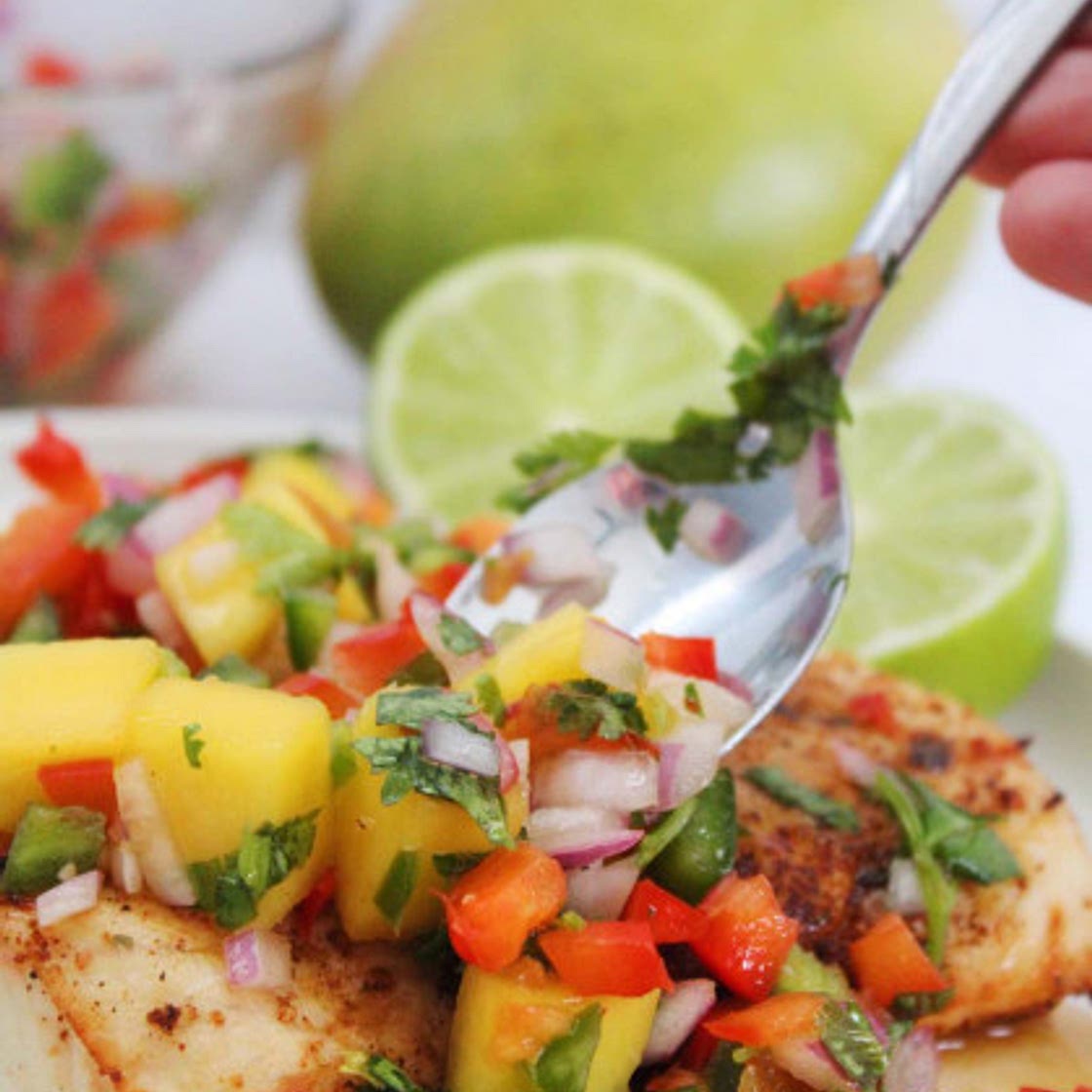 Mango Habanero Salsa