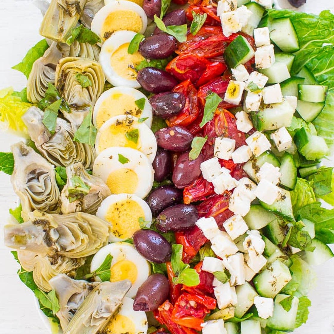 Mediterranean Cobb Salad
