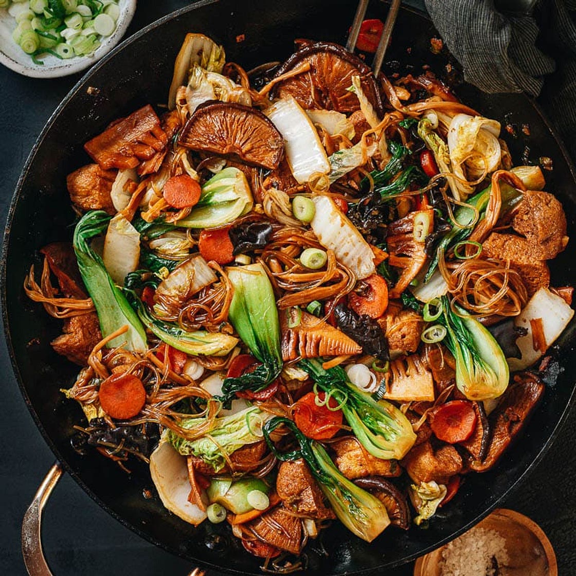 Buddha’s Delight (Jai, Chinese Vegetarian Stew)