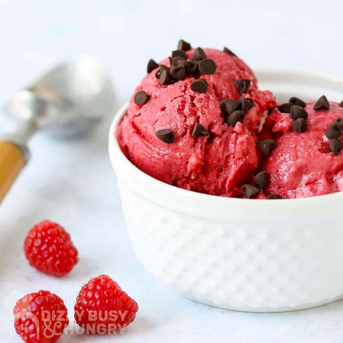 Raspberry Frozen Yogurt