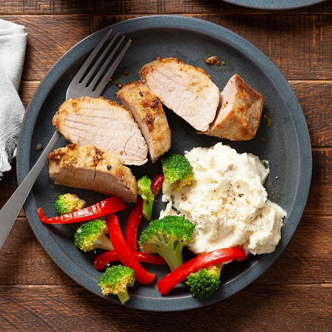 Air-Fryer Pork Tenderloin