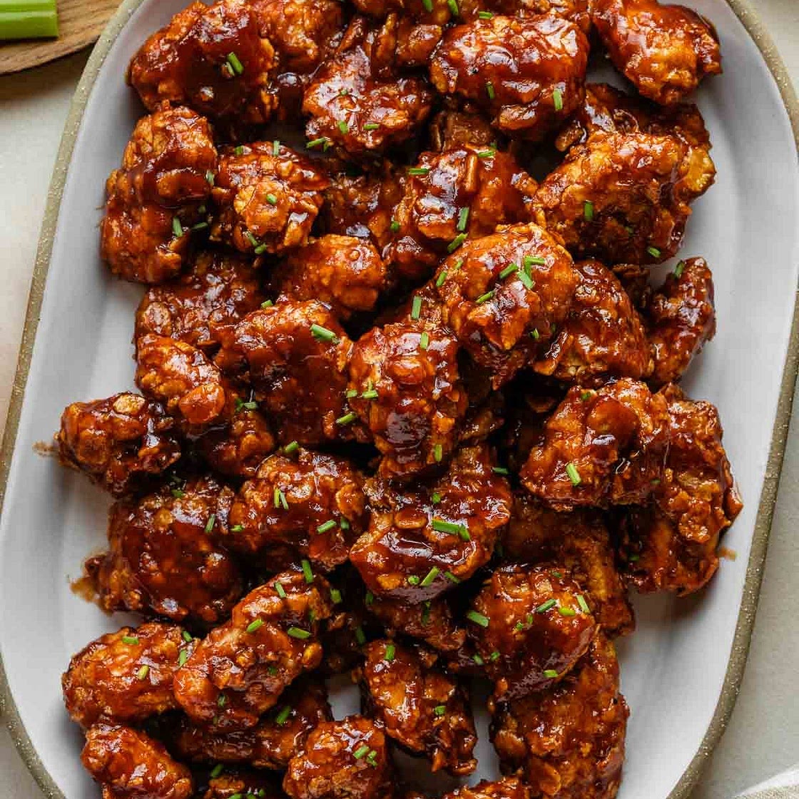 Baked Honey BBQ Chicken Bites