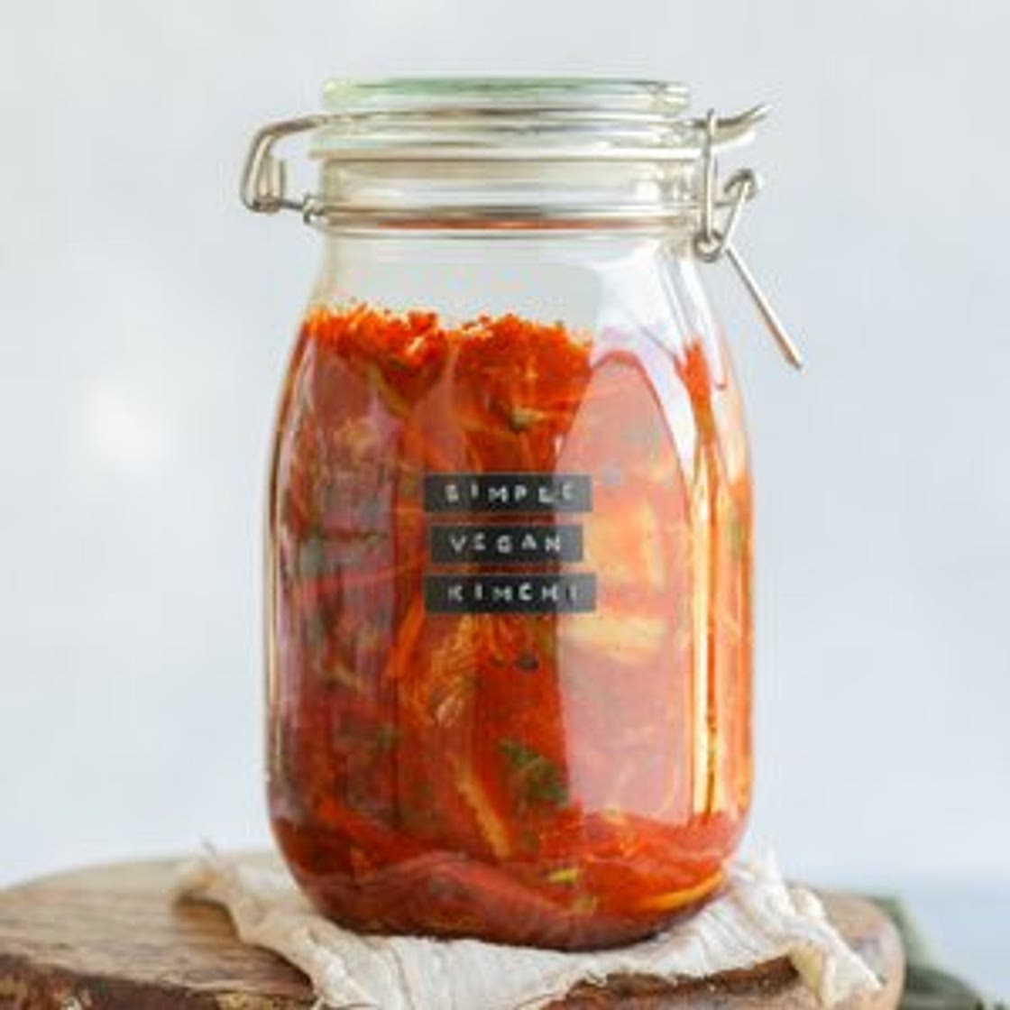 Simple Vegan Kimchi