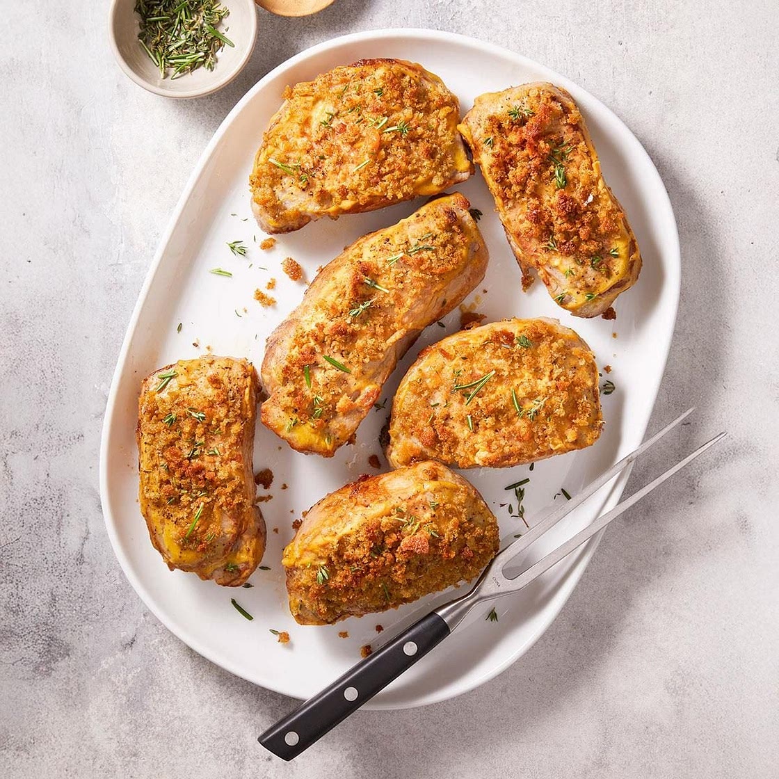 Mustard Pork Chops