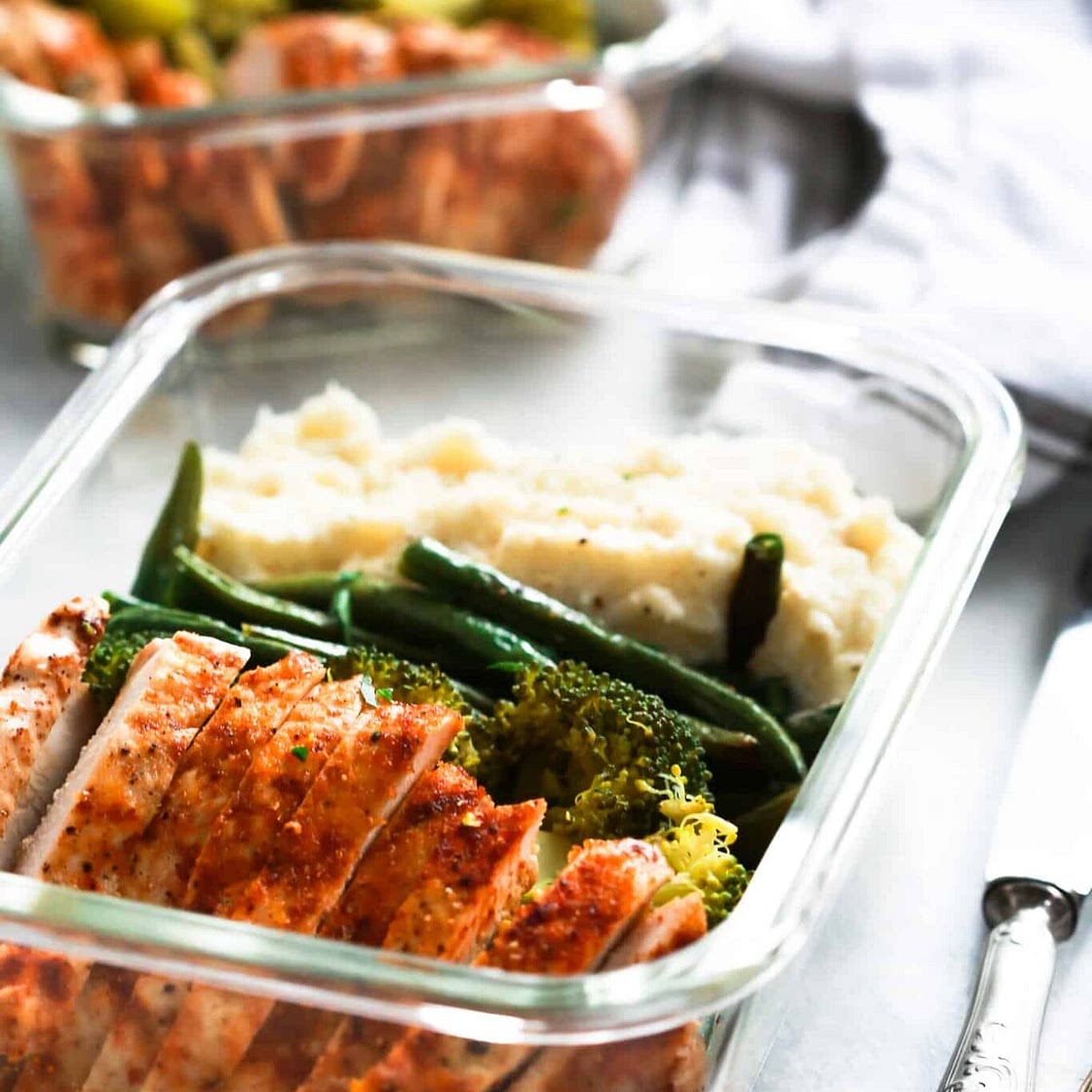 Spicy Chicken Meal-Prep Bowls