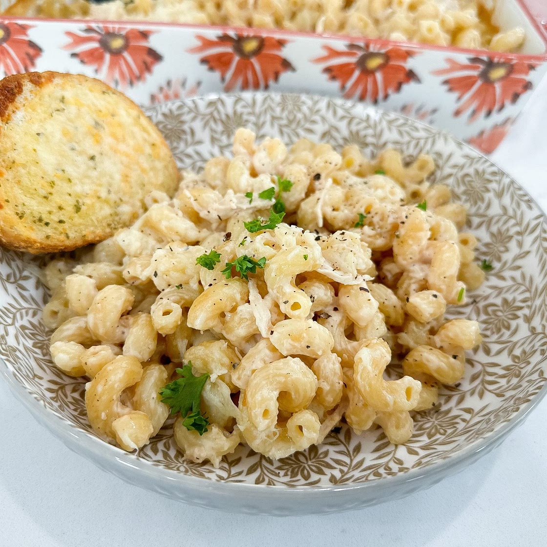 Chicken Alfredo Bake