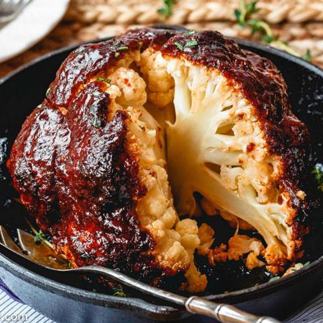 Grilled General Tso’s Cauliflower Kabobs