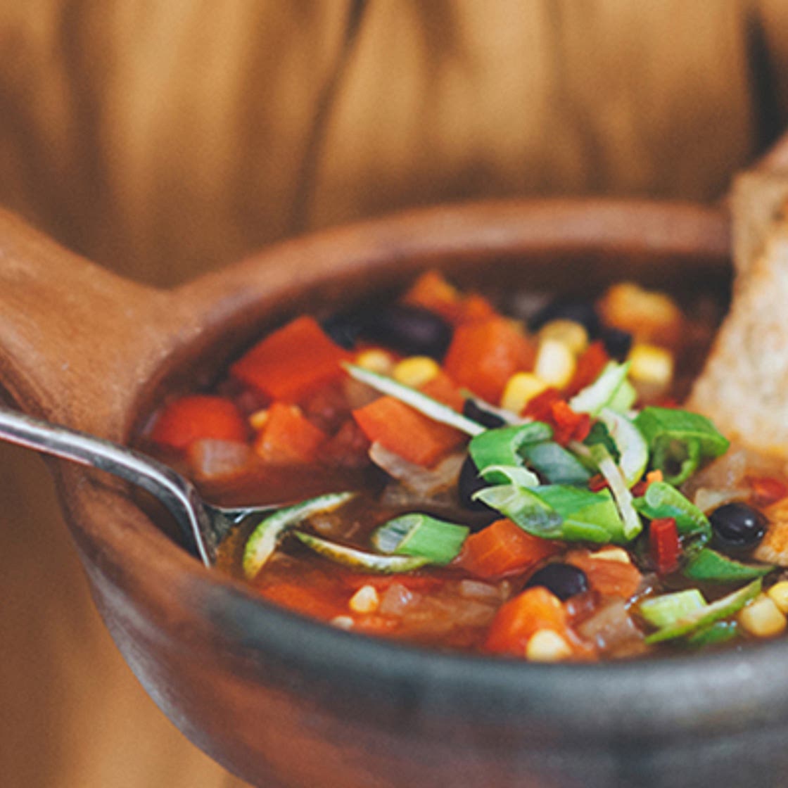 Souped-up Mexican tortilla bowl