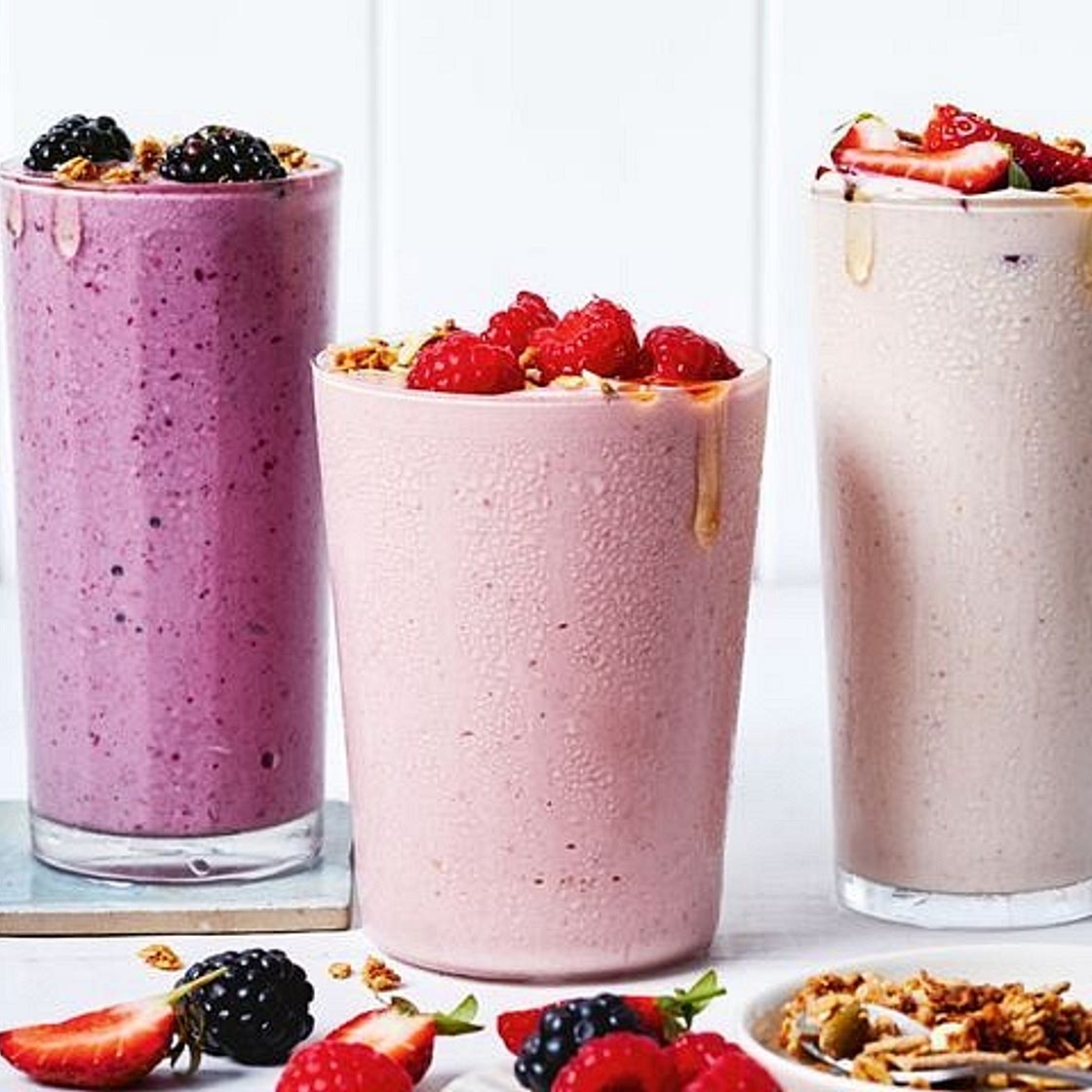 Easy berry smoothie