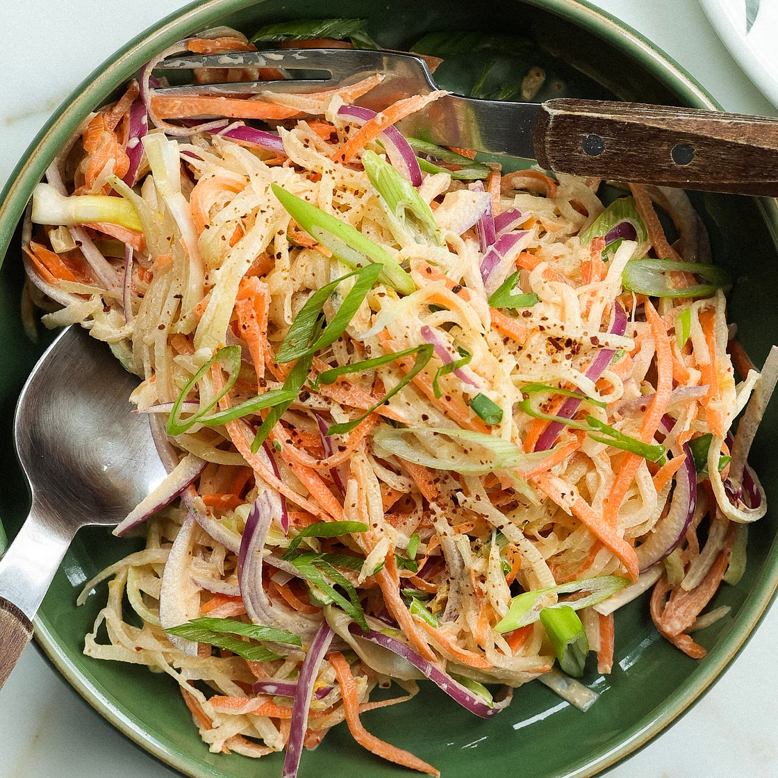 Daikon Radish Slaw