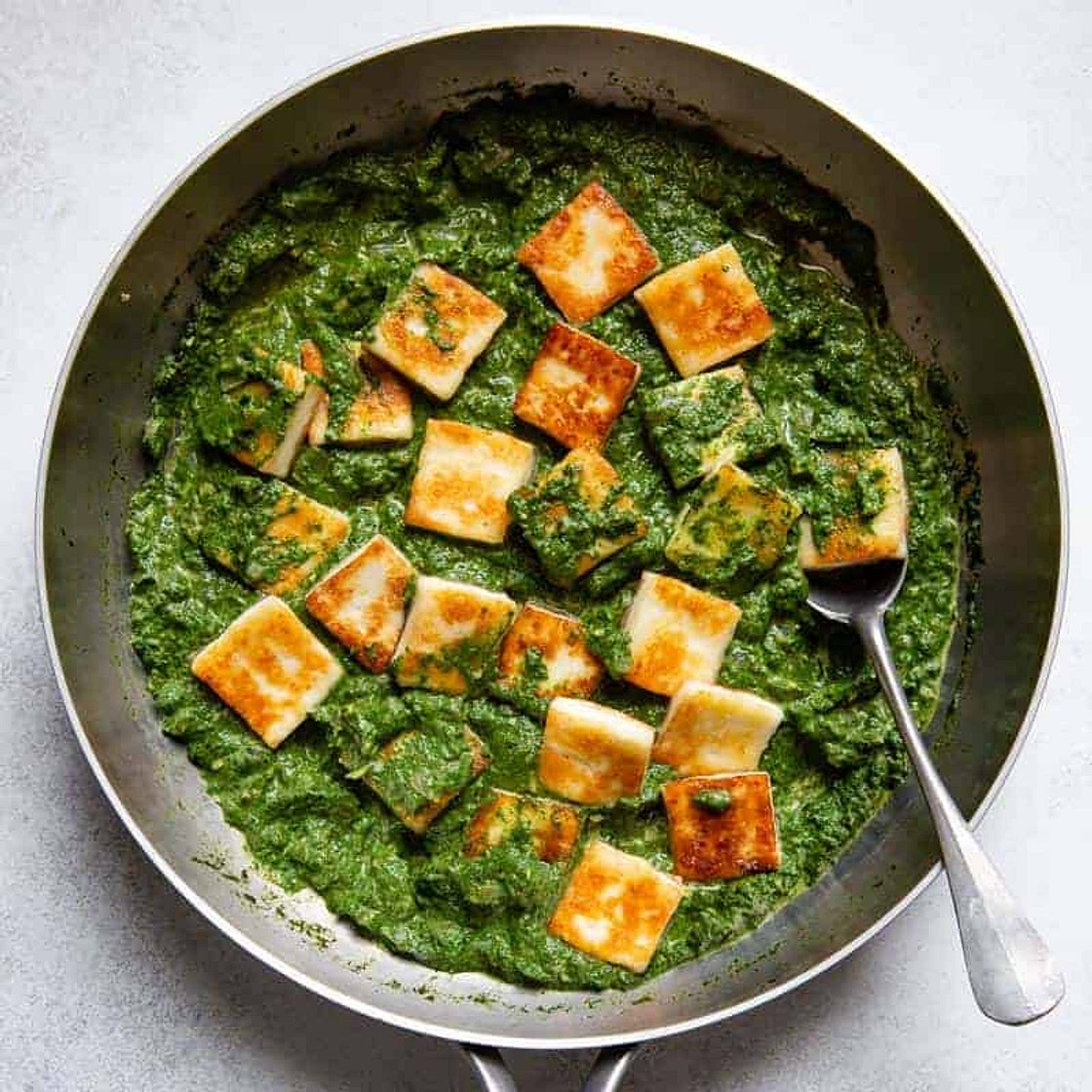 Easy Palak Paneer