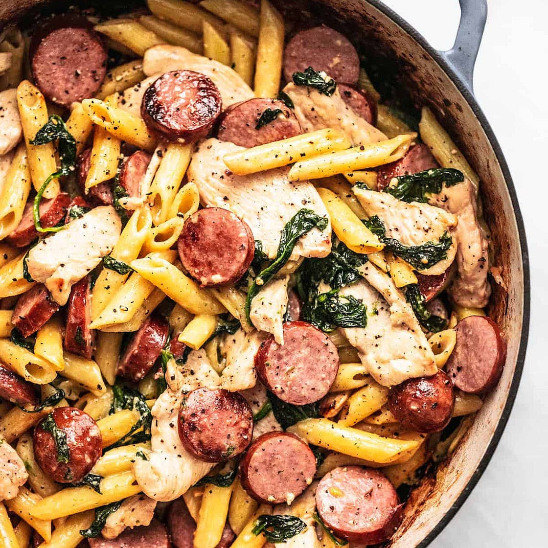 Chicken and Sausage Pasta