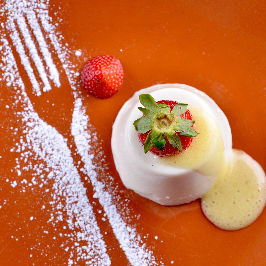 Panna cotta vegana