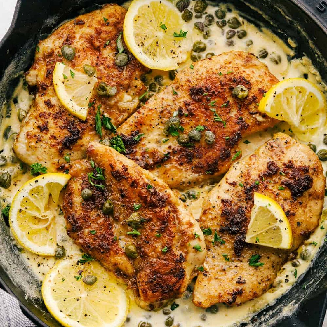 Creamy Lemon Chicken Piccata