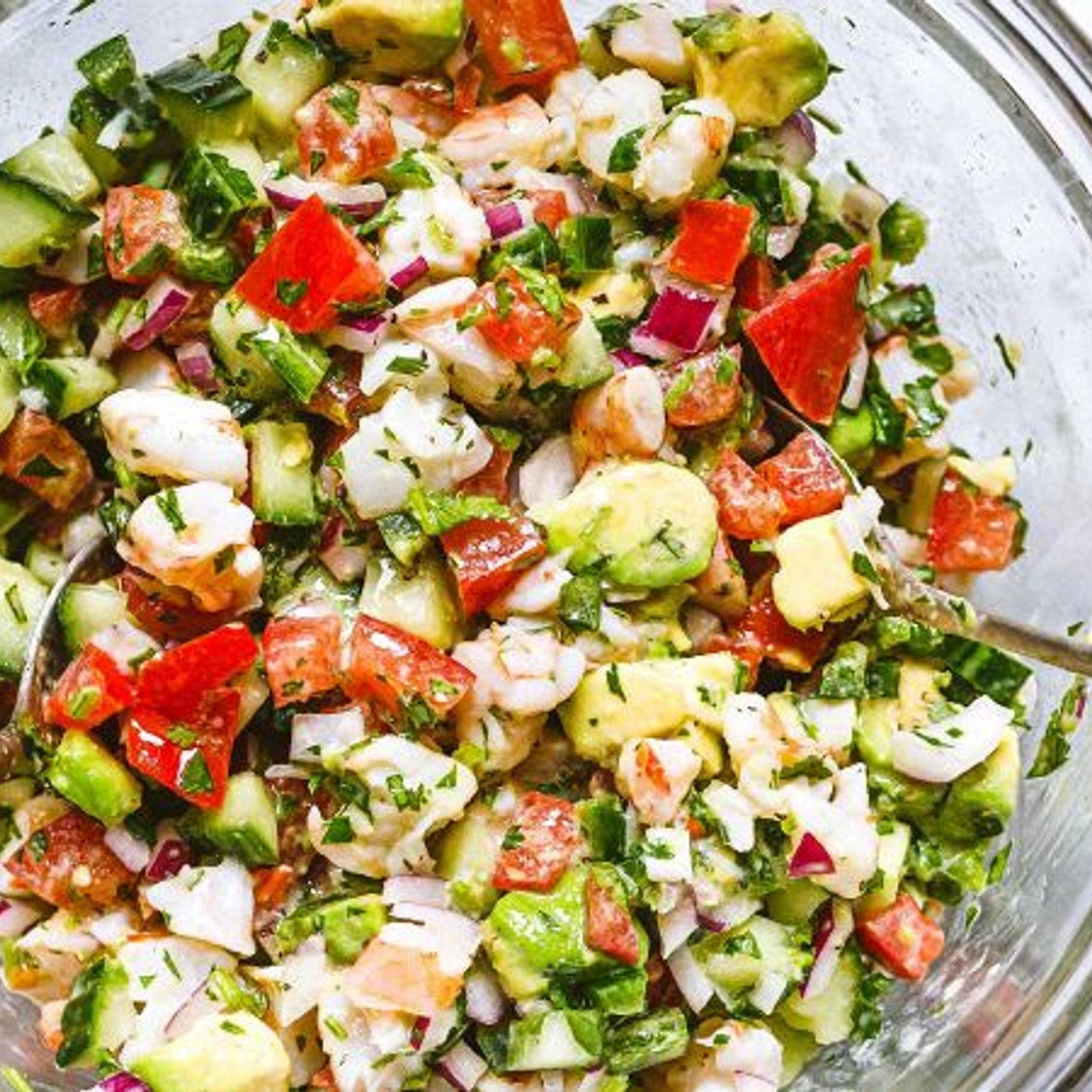 Shrimp Avocado Salad