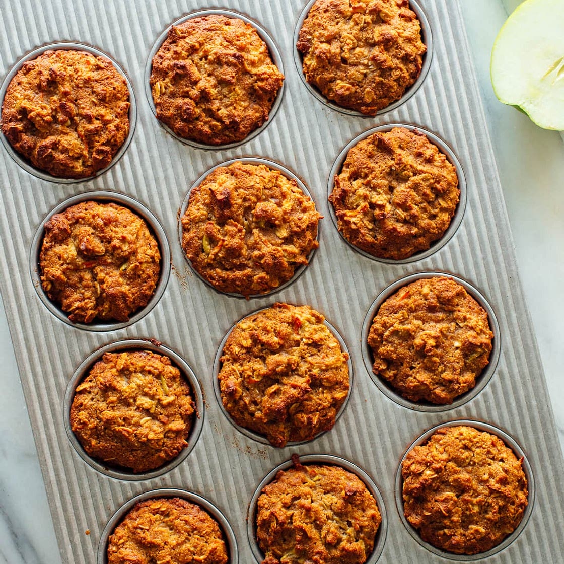 Apple & Carrot "Superhero" Muffins