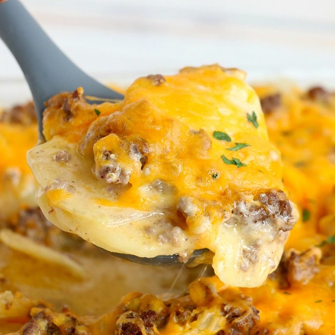 Ground Beef Casserole with Potatoes Recipe