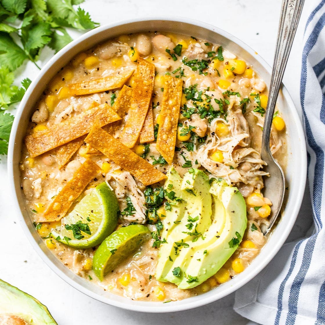 Instant Pot White Chicken Chili