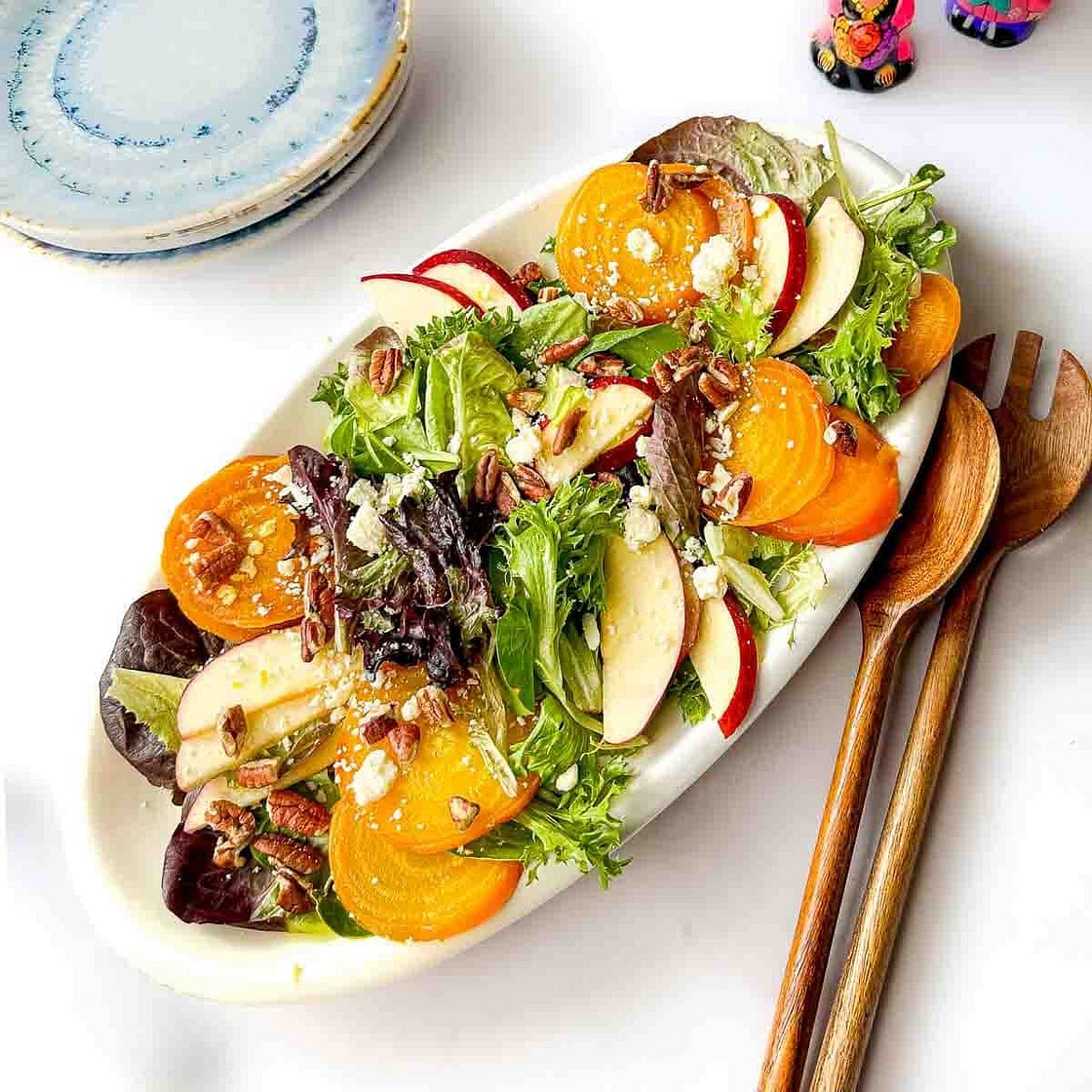 Roasted Golden Beet Salad