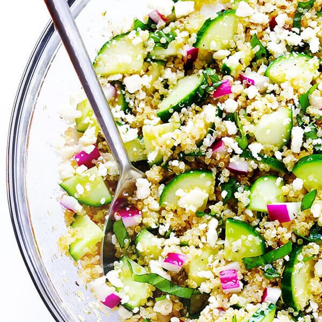 Cucumber Quinoa Salad