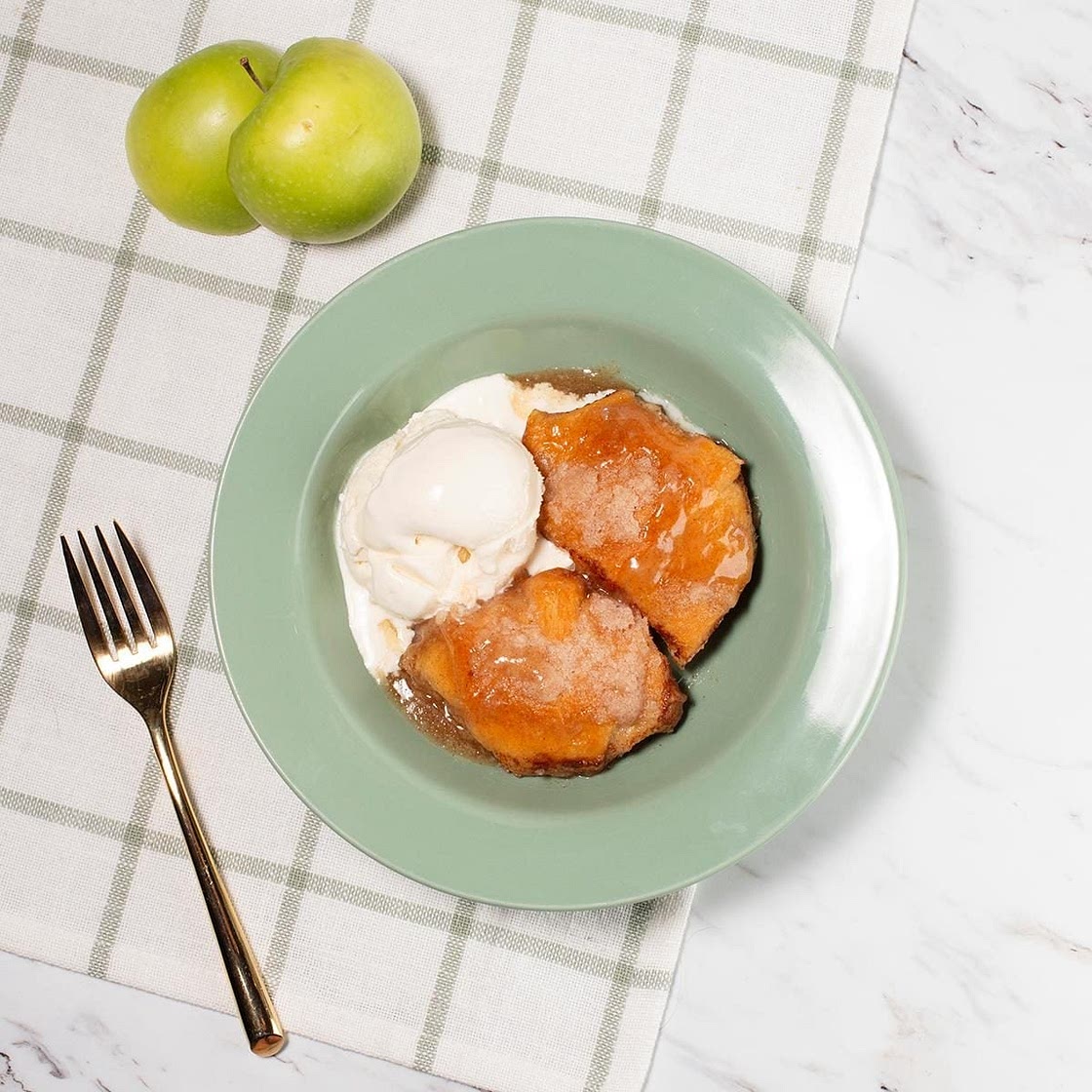 Apple Dumplings with Crescent Rolls