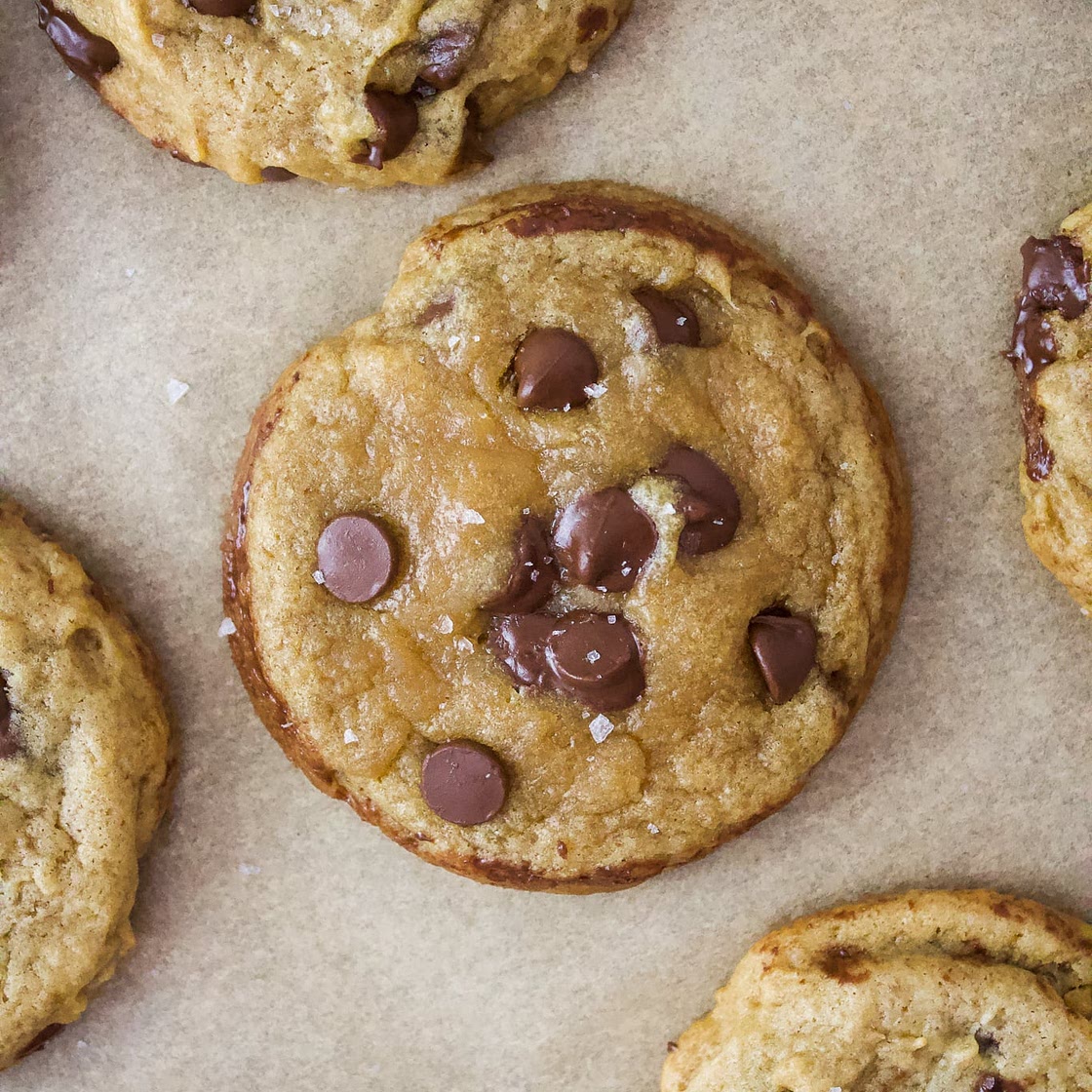 Banana Bread Chocolate Chip Cookies