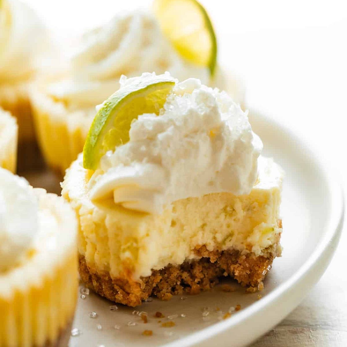 Mini Margarita Cheesecakes