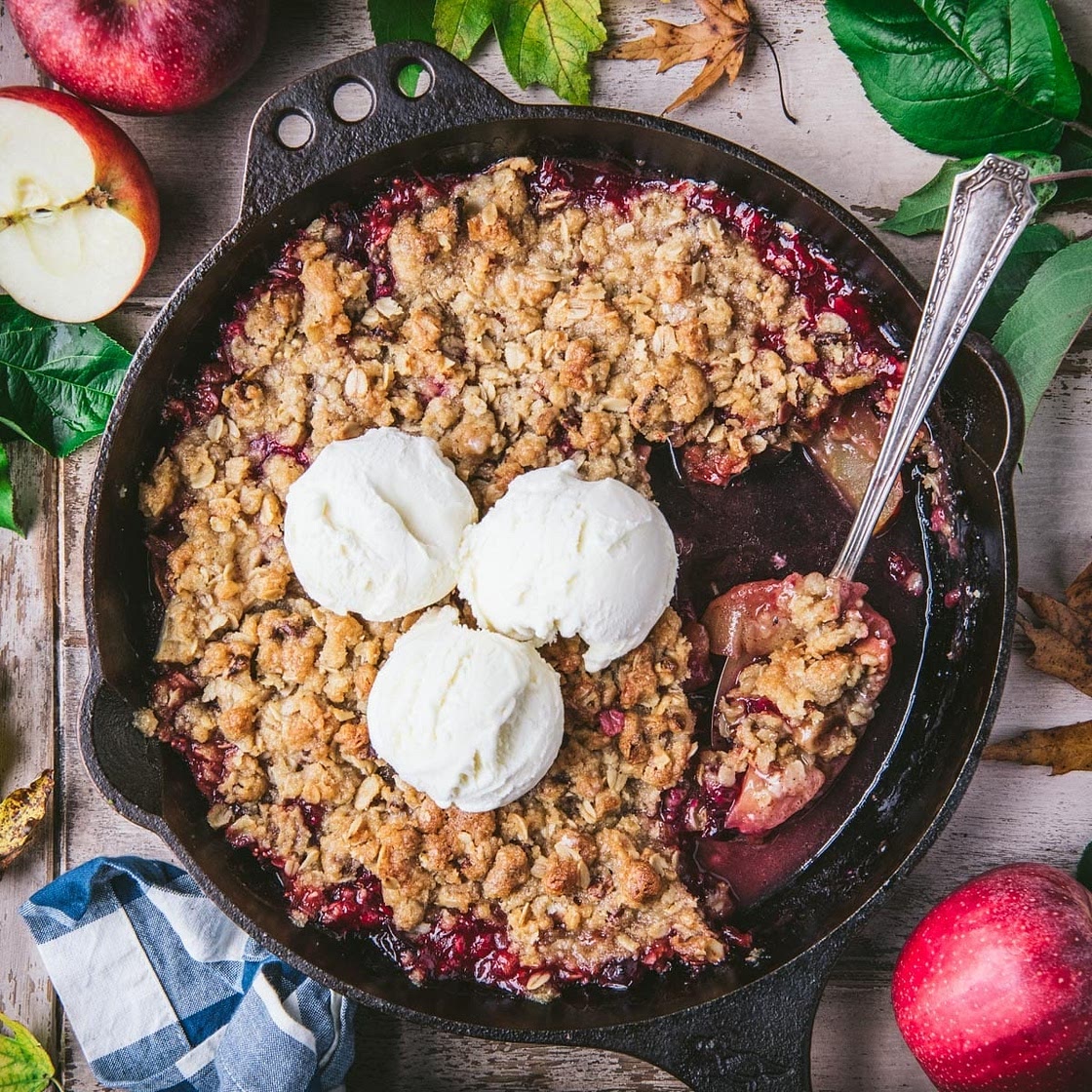 Apple Cranberry Crisp