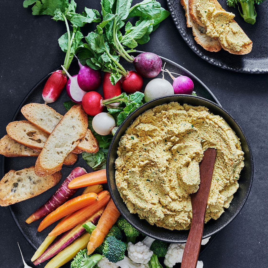 Tartinade végétalienne au tofu