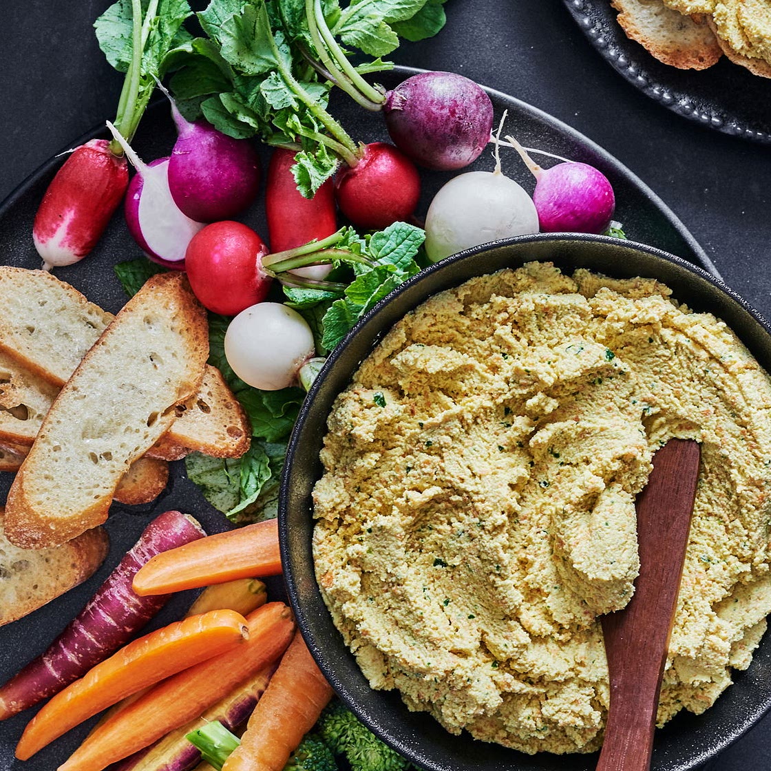 Tartinade végétalienne au tofu