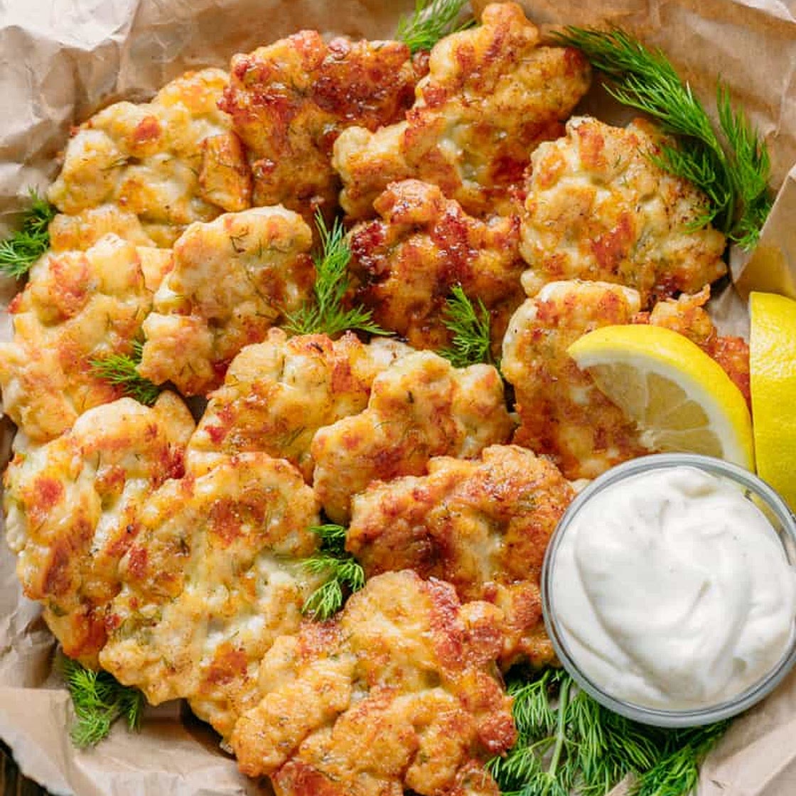 Tender Chicken Fritters