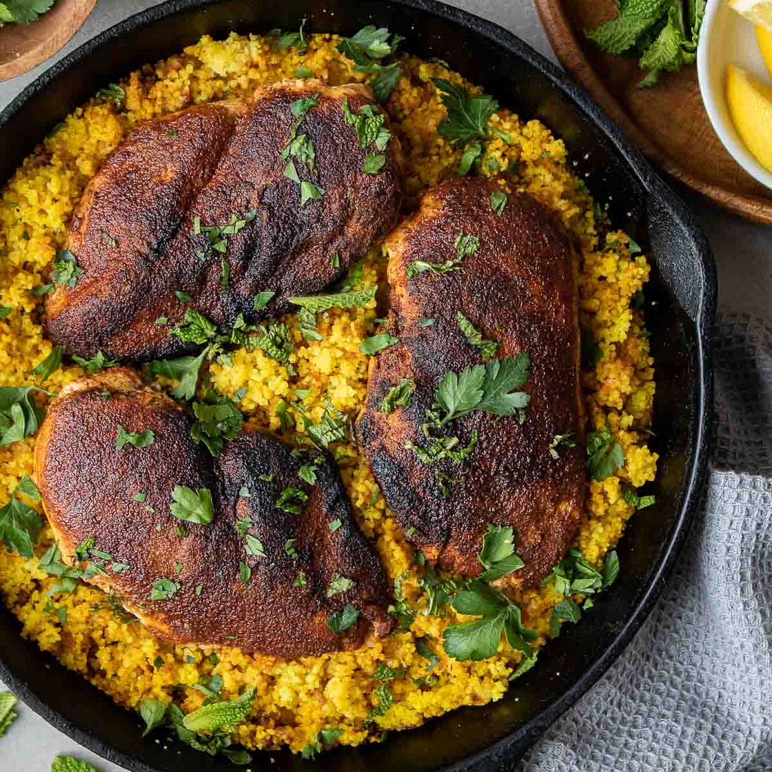 Chicken Couscous Skillet