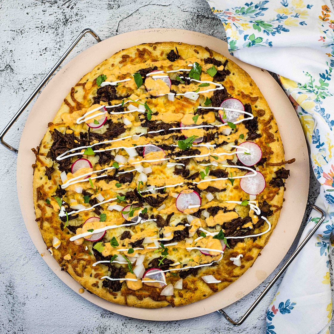 Birria Pizza