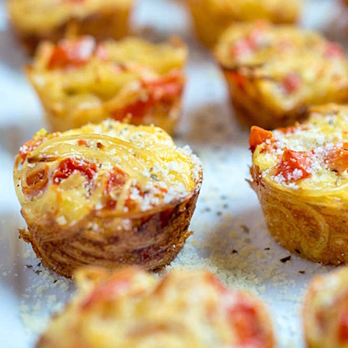 Pasta Frittata Muffins