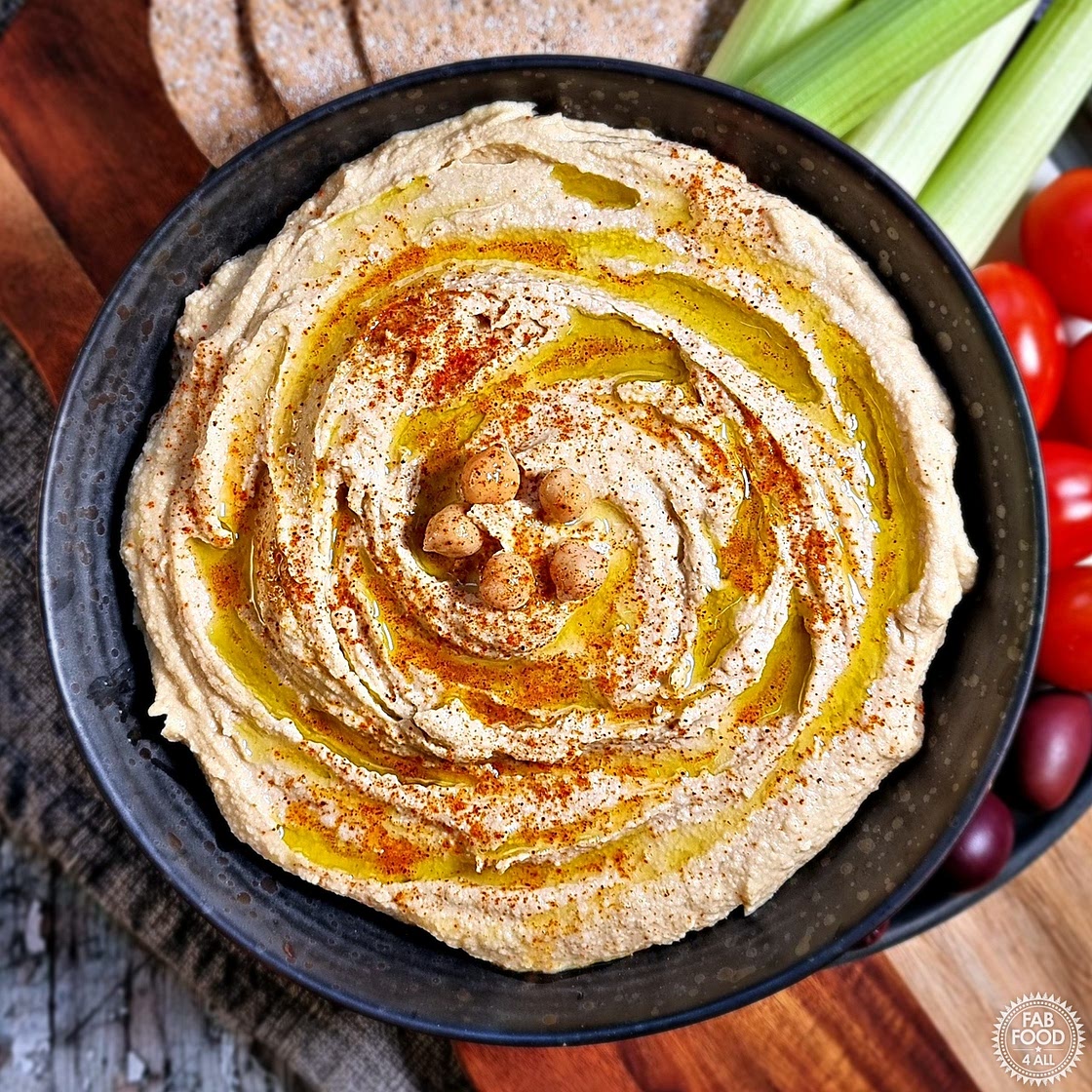 Quick Homemade Hummus Recipe